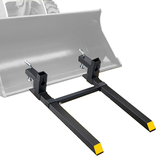 Clamp-on Pallet Bucket Forks for Tractors