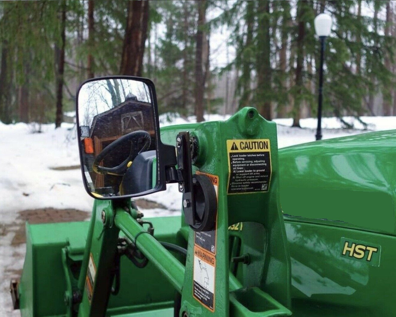 Backup Side View Mirrors for Tractors