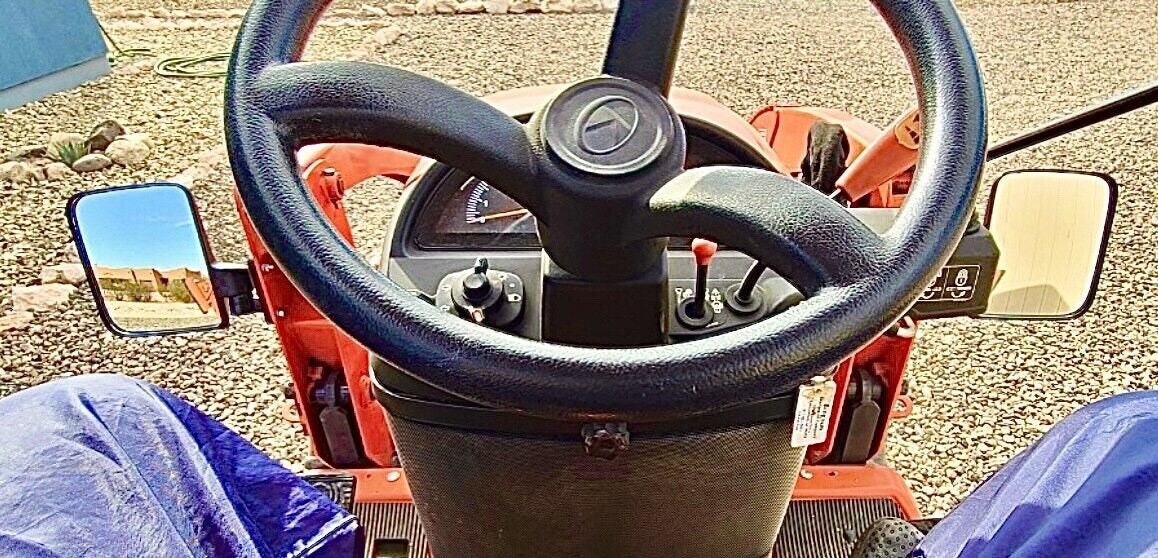 Backup Side View Mirrors for Tractors